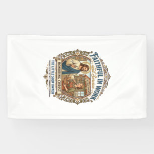Jesus Kunstverkäufer Etsy Maker Shirt Glaube Basie Banner