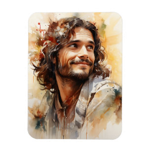 Jesus Lächeln Magnet
