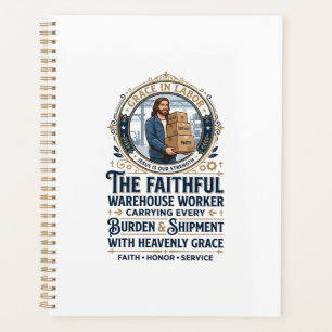 Jesus Lager Logistik Grafik T-Shirt Christliche Ku Planer