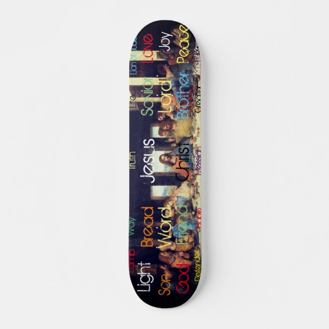 Jesus Last Supper Skateboard (Vorne)