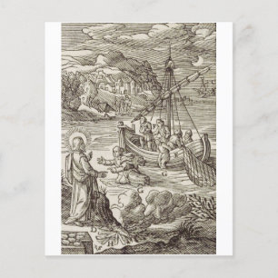 Jesus läuft auf dem Wasser