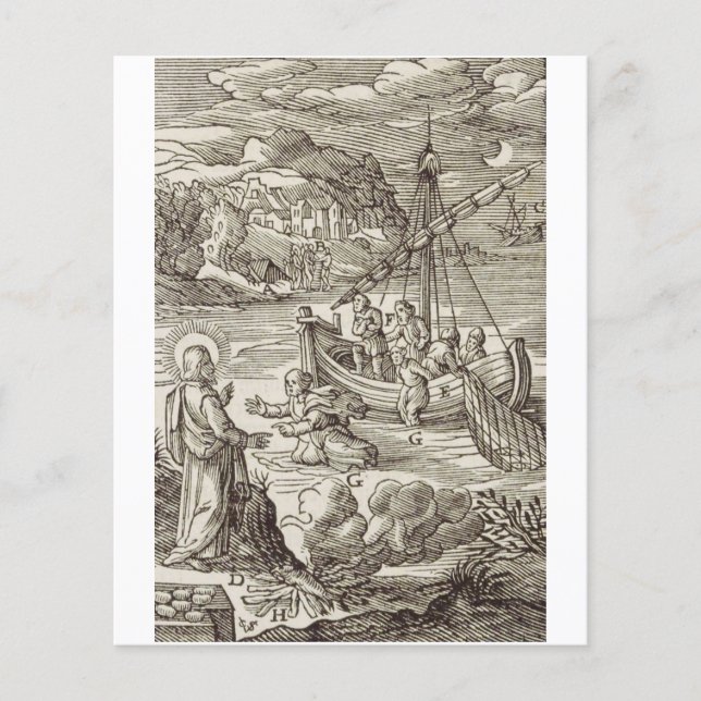 Jesus läuft auf dem Wasser (Vorderseite)