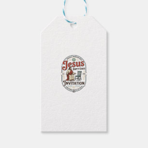 Jesus Leerer Stuhl Einladung Jesus Leerer Stuhl Ei Geschenkanhänger