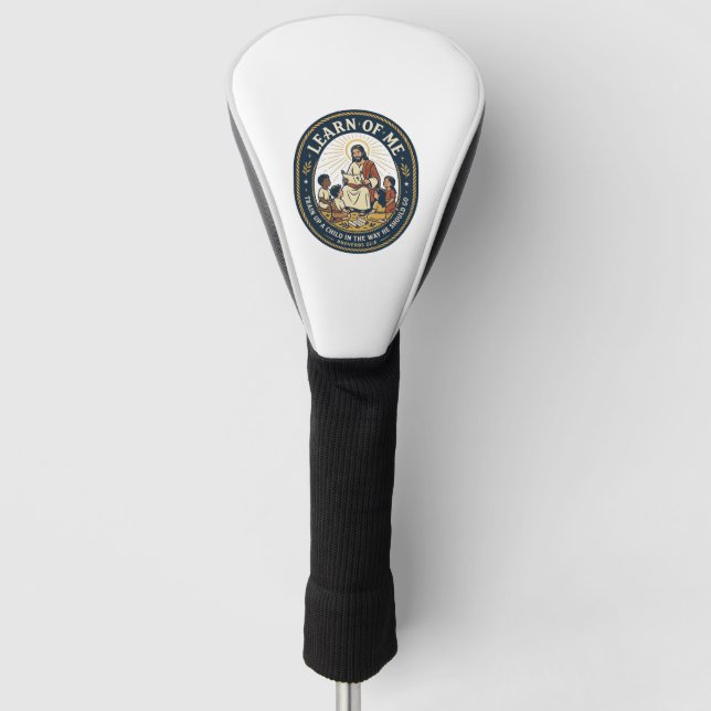 Jesus Lehrer-Assistent Schulunterstützungspersonal Golf Headcover (Vorderseite)