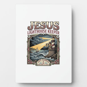 Jesus Leuchtturmwärter Jesus Leuchtturmwärter Ch Fotoplatte
