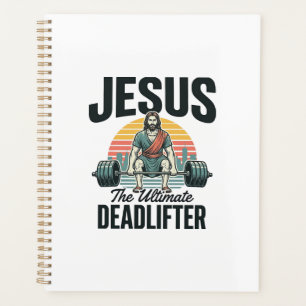 Jésus l'haltérophile ultime vintage
