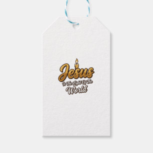 Jesus Licht der Welt Kerze Christlicher Vektor_1 Geschenkanhänger