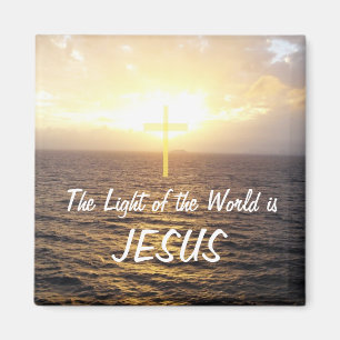 Jesus-Licht der Welt Magnet