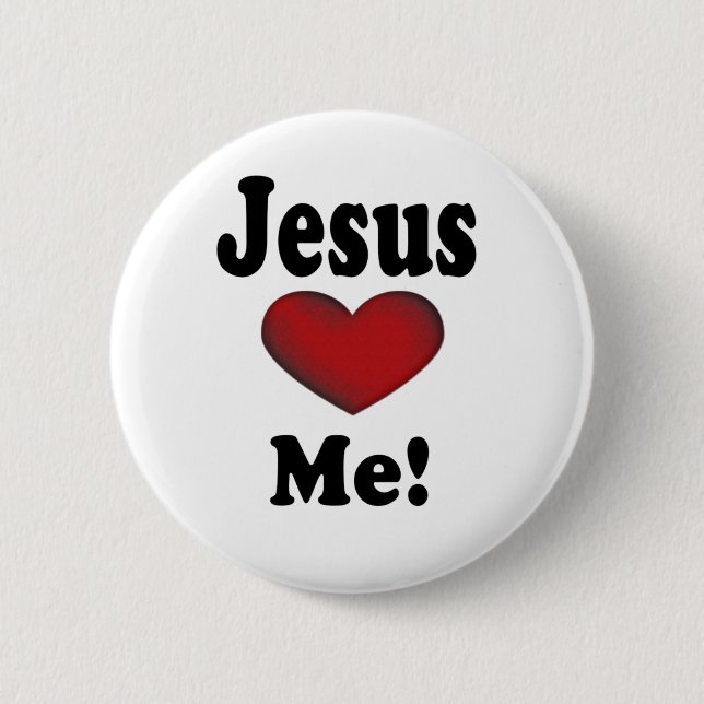Jesus Liebe Button (Vorderseite)