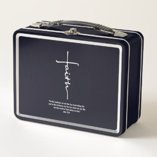 Jesus Liebe Der Glaube Kreuz Christlich Jesus Gl Metall Brotdose
