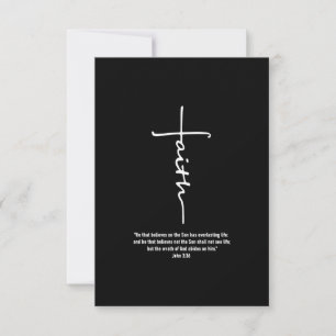 Jesus Liebe   Der Glaube Kreuz Christlich Jesus Gl RSVP Karte