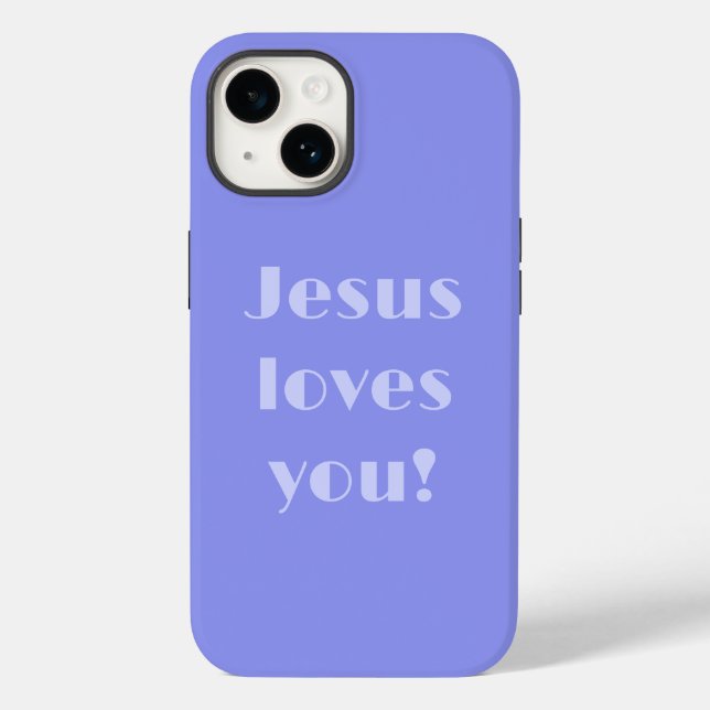 Jesus Liebe dich! Case-Mate iPhone 14 Hülle (Rückseite)