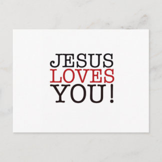 Jesus Liebe dich! Postkarte