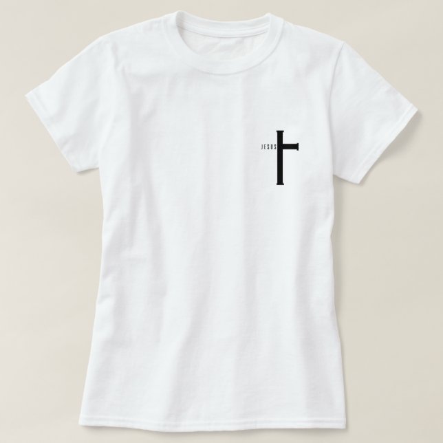 Jesus Liebe dich, T - Shirt (Design vorne)