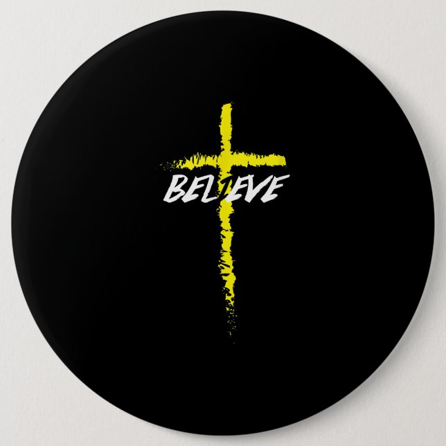 Jesus-Liebe| Glauben Kreuz Jesus Christliche Relig Button (Vorderseite)