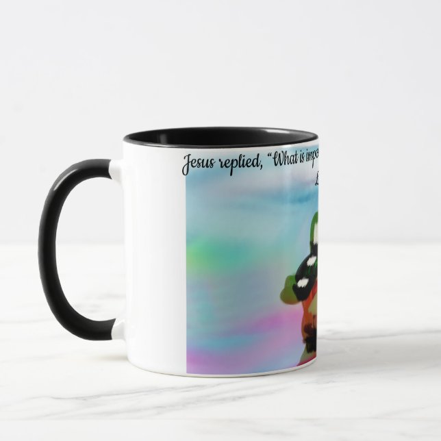 Jesus Liebe ist möglich Tasse (Links)
