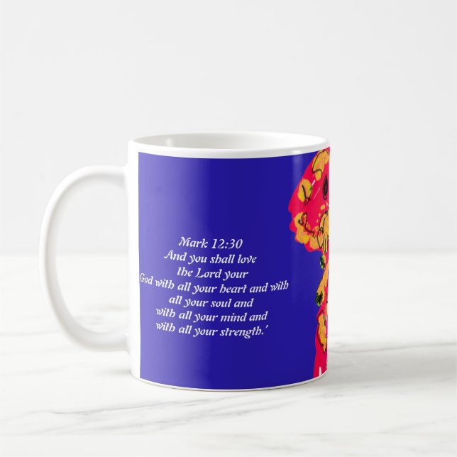 Jesus-Liebe Kaffeetasse (Links)