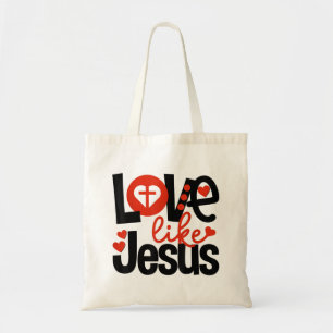 Jesus Liebe   Liebe wie Jesus Tragetasche
