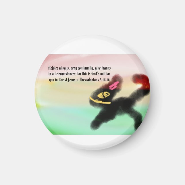 Jesus Liebe  Magnet (Vorne)