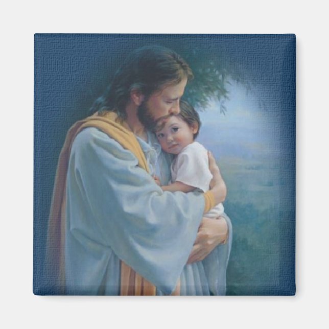 Jesus Liebe Magnet (Vorne)