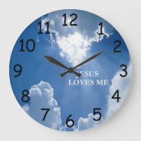 Jesus Liebe Me Clock