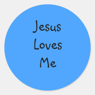 Jesus Liebe Me Stickers