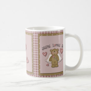 Jesus Liebe Me Teddy Bear Angel Tasse