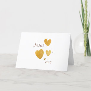 Jesus Liebe mich. Einladung Grußkarten digital