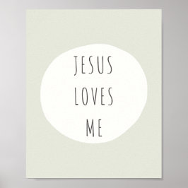 Jesus Liebe mich. Poster & Prints