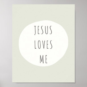 Jesus Liebe mich. Poster & Prints