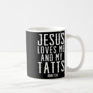 Jesus Liebe mich und meine Tatra Funny Tattoo Chri Kaffeetasse