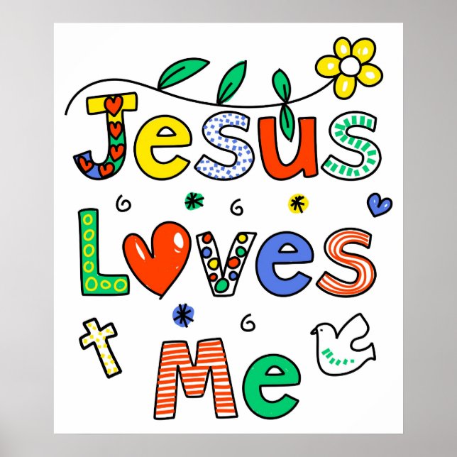 Jesus Liebe Poster (Vorne)