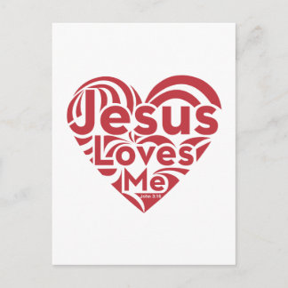 Jesus Liebe Postkarte