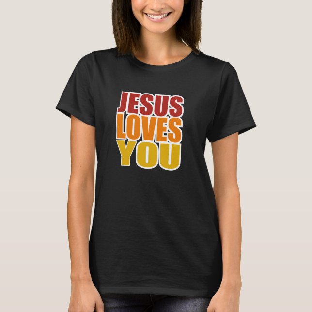 Jesus Liebe T-Shirt (Vorderseite)