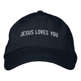 Jesus Liebe YOU Bestickte Baseballkappe
