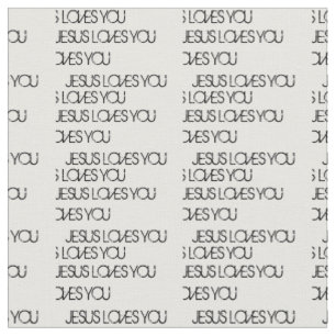 Jesus Liebe You Black Grunge Schriftart White Stoff