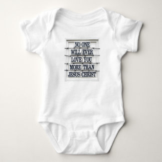 Jesus Liebe Zitat Kinderanzug Baby Strampler
