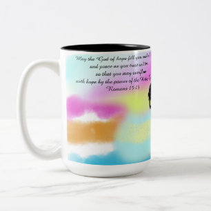 Jesus Liebe Zweifarbige Tasse