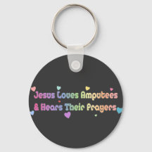 Jesus Lieben Amputierte und hört Gebet