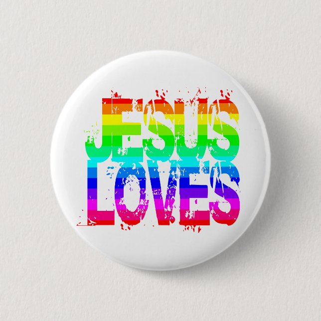 JESUS-LIEBEN BUTTON (Vorderseite)