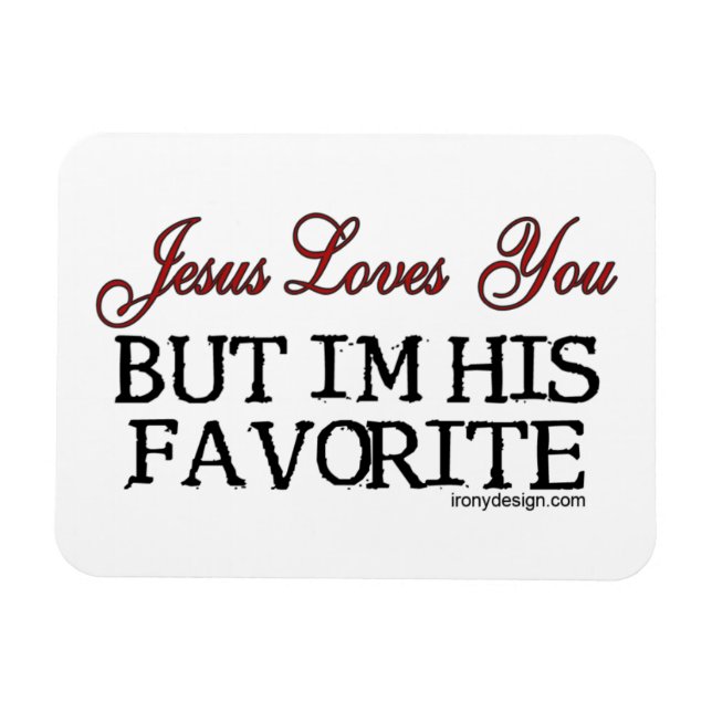 Jesus Lieben Du Liebling Magnet (Horizontal)
