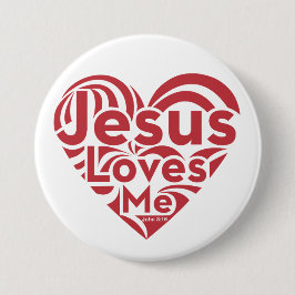 Jesus-Lieben ich Button