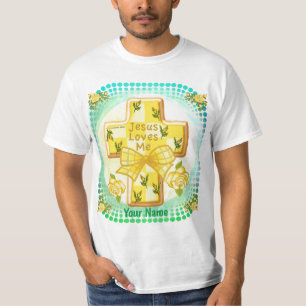 Jesus Lieben Ich Christlicher Cross T - Shirt