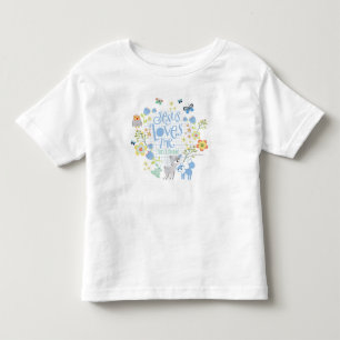 Jesus-Lieben ich dieses kenne ich Kleinkind T-shirt