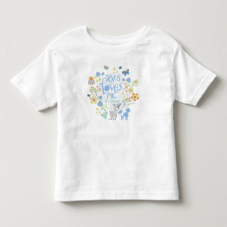 Jesus-Lieben ich dieses kenne ich Kleinkind T-shirt