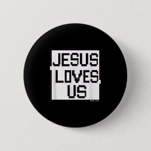 Jesus Lieben Ich Lieben uns Christlichen Glaube Je Button