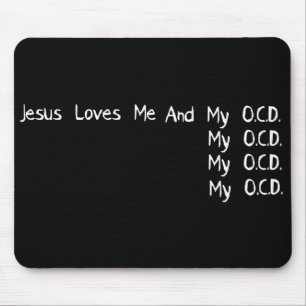 Jesus-Lieben ich Mousepad