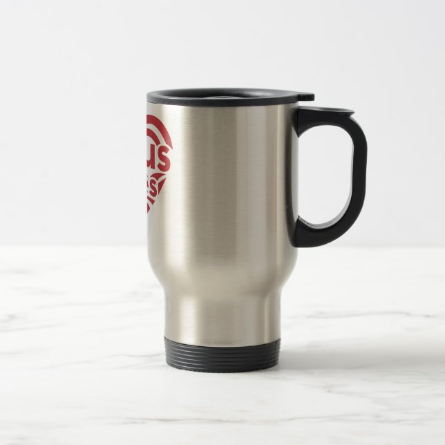 Jesus-Lieben ich Tasse (Rechts)