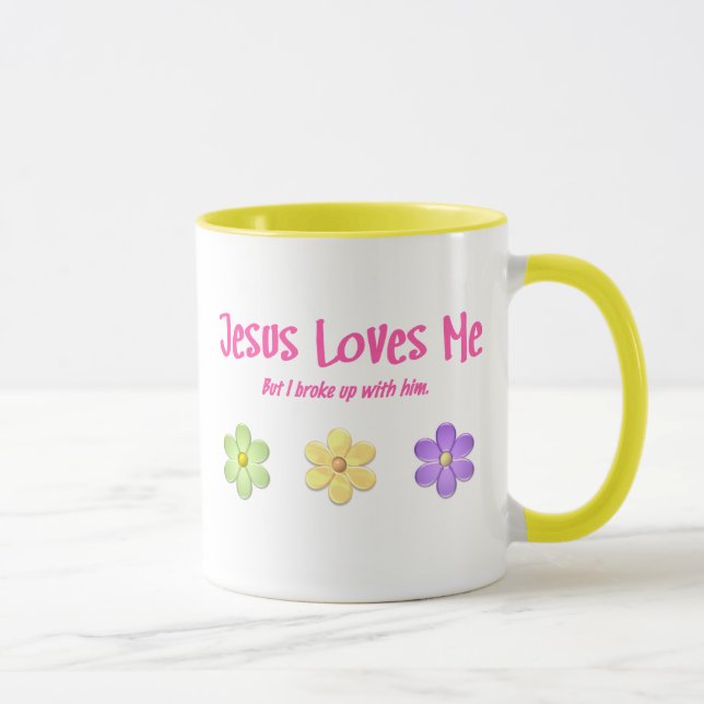 Jesus-Lieben ich Tasse (Rechts)