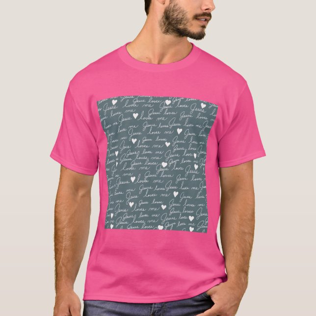 Jesus Lieben Jesus Liebe Ich T-Shirt (Vorderseite)